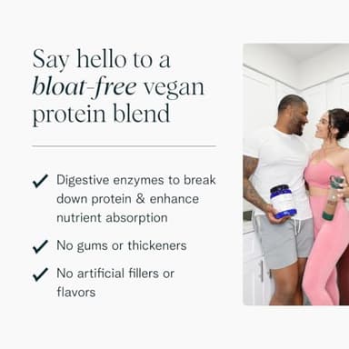 Ora Organic Plant-Based Protein Powder - 23g Protein for Women and Men - Vanilla Flavor 20 Servings, Vegan, Clean Protein, Third-Party Tested, Gluten-Free - 20 Servings - Image 6