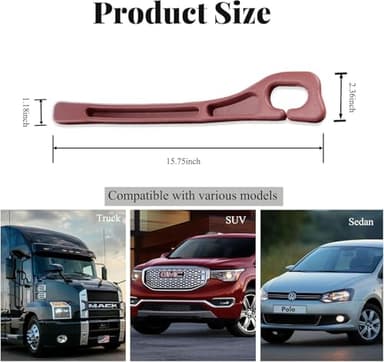 Jtonust No Drop Seat Guard, 2025 New Car Seat Side Gap Filler, Seat Gap Fillers for All Cars, Prevents Items from Falling, Easy to iInstall (Black) - Image 2