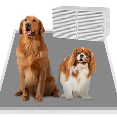 DEEP DEAR Charcoal Puppy Pads XL 30"x26", 40 Count Disposable Dog Pee Pads Extra Large, Activated Carbon Dog Potty Pads for Training, Pet Urine Bed Pads for Doggies, Piddle Pads for Indoor and Outdoor - Image 1