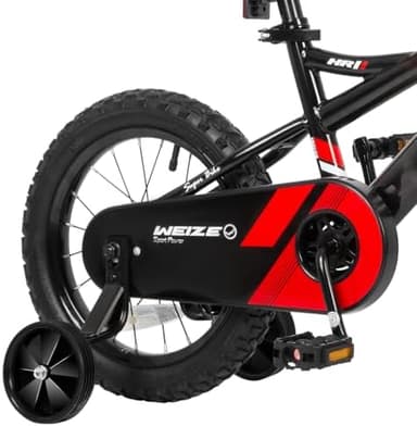 WEIZE Kids Bike, 14 Inch Children Bicycle for Boys Girls Ages 3-5 Years Old, Rider Height 35-42 Inch, Coaster Brake, Black - Image 7