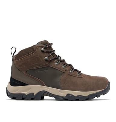 Columbia Mens Newton Ridge Plus II Suede Waterproof, Cordovan/Spice, 10.5 - Image 6