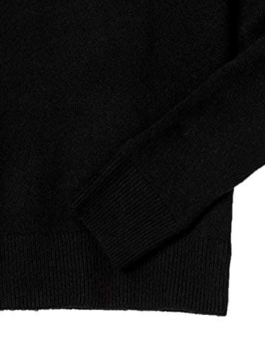 Amazon Essentials Women's Regular-Fit Soft Touch Long-Sleeve Crewneck Sweater, Black, Large - Image 7