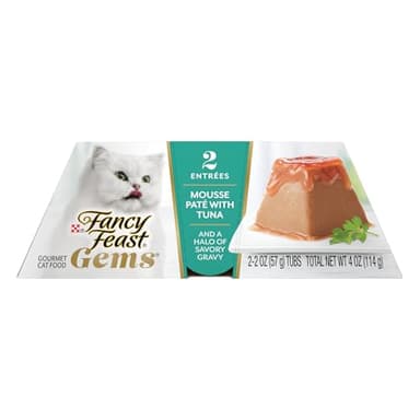 Fancy Feast Gems Pate Cat Food Mousse With Tuna and a Halo of Savory Gravy Cat Food - (Pack of 8) 4 oz. Boxes - Image 9