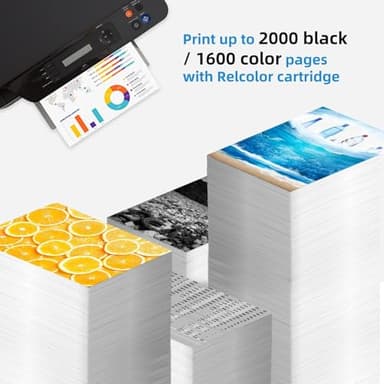 962XL 962 Ink Cartridges for HP 962 XL HP962 HP962XL Combo Pack for HP Officejet Pro 9015e 9010 9025e 9010e 9012 9015 9018 9020 9022 9022e 9025 Printer Black Cyan Magenta Yellow (4 High Yield Pack) - Image 3