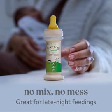 Pure Bliss by Similac Organic Infant Formula, Easy to Digest, USDA-Certified Organic, Ready to Feed, 2-fl-oz Bottle, Pack of 48 - Image 10