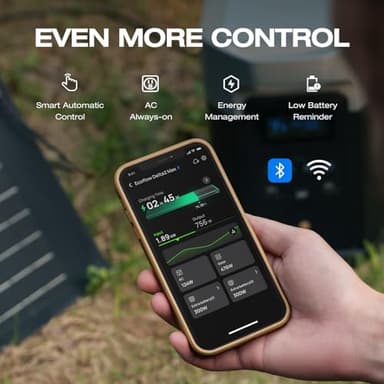 EF ECOFLOW Portable Power Station DELTA 2 Max, 2400W LFP Solar Generator, Full Charge in 1 Hr, 2048Wh Solar Powered Generator for Home Backup(Solar Panel Optional) - Image 7