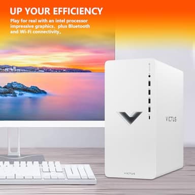 HP Victus 15L i7 RTX 4060 Premium Gaming Desktop, Intel i7-14700F, GeForce RTX 4060, 3D modeling, 64GB RAM, 2TB SSD, Wi-Fi 6, Displayport, Type-C, Windows 11 Home, Bundle with ADATA 512GB External SSD - Image 4