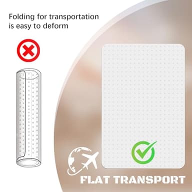 Office Chair Mat for Carpet, 32x48 Clear Heavy Duty Computer Chair Mat, Under Desk Protector Carpeted Floors Mat, Easy Chair Movement,Ship Flat - Image 6