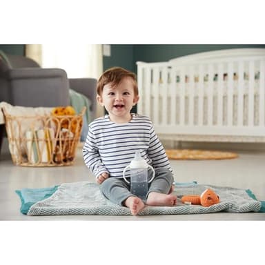 NUK Learner Cup 6+ Months Timeless Collection Amazon Exclusive 10 Oz – BPA Free Spill Proof Sippy Cup 2 Count (Pack of 1) - Image 7