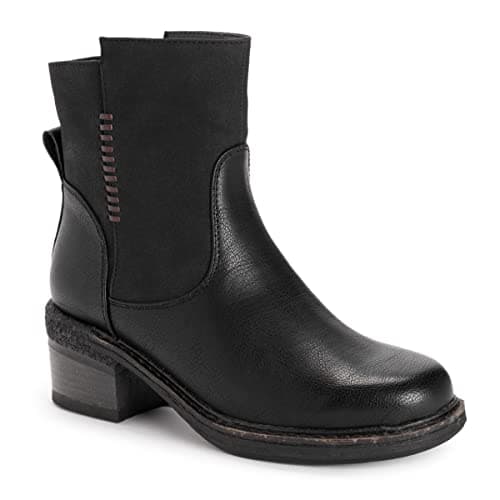 MUK LUKS Women's Logger Niagara Boots, Black, 7 - Image 1