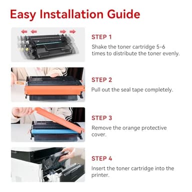 MYTONER 121 Black Toner Cartridge Compatible Replacement for Canon 121 CRG121 CRG-121 High Yield Toner for imageCLASS D1620 D1650 Printer (2 Pack) - Image 5
