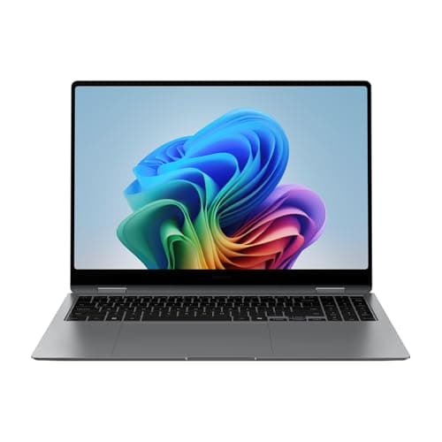 SAMSUNG 16” Galaxy Book5 Pro 360 Copilot+ PC, AI Business Laptop, Windows 11 Pro, Intel Core Ultra 7 Processor 258V, 3K AMOLED Touchscreen, 32GB / 1TB, 120HZ, 2025 Model NP964QHA-KG2US, Gray - Image 1