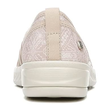 BZees Womens Niche Ballet Flat, Beige Batik Fabric, 10 US - Image 5