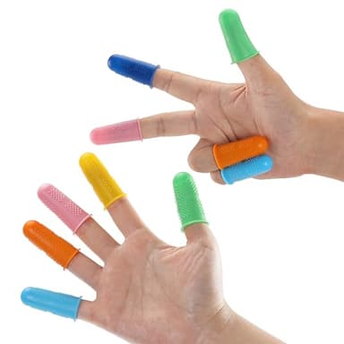 Mr. Pen- Hot Glue Gun Finger Protectors, 24 pcs, Silicone Thimble Finger Guard for Hot Glue - Image 7