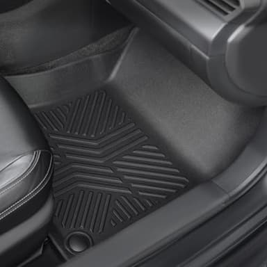 KARPAL Floor Mats for Nissan Altima 2019-2024 2025, TPE Rubber All Weather Protection Floor Liners Nissan Altima Accessories Car Mats, Front & 2nd Row - Image 4