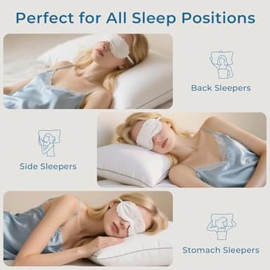 Sasttie Pillows Queen Size Set of 2, Bed Pillows for Side, Back, and Stomach Sleepers - Oeko-Tex Certified Down Alternative Plump Filling - Hotel Quality and Machine Washable, 2 Pack - Image 5