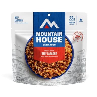 Mountain House Beef Lasagna FreezeDried Food for Camping, 12 Servings, 30Year ShelfLife - Image 3