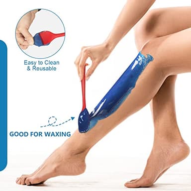 Bestidy Hard Wax Beads for Hair Removal - 1000g Waxing Beans for All Body and Bikini Areas (Blue) - Image 4