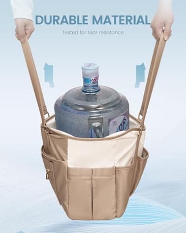 LOVEVOOK Work Tote Bag, 15.6 Inch Laptop Bag for Women Teacher Nurse Mom With Large Cup Holder, Utility Everything Bag For Travel College Daily, Large Computer Purse Handbag, On The Go Tote Carryall - Image 7