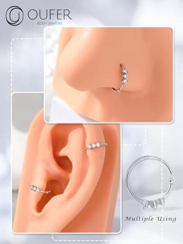 20G Nose Rings - Image 6