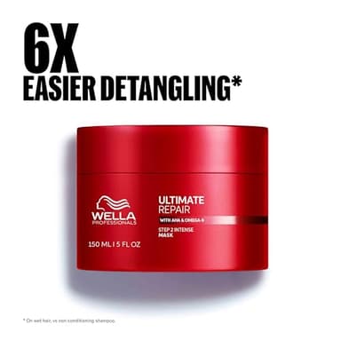 Wella Professionals ULTIMATE REPAIR Mask for Damage Hair | Deeply Nourishing | Strengthens & Smooths | 5 Fl Oz - Packaging May Vary - Image 5