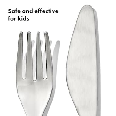 OXO Tot Cutlery for Big Kids - Blossom - Image 6