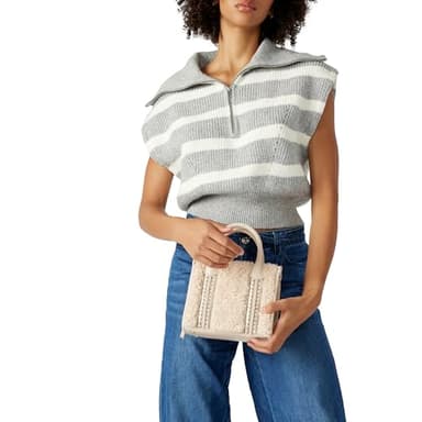 Steve Madden Selenaf Fuzzy Box Tote, Multi - Image 8