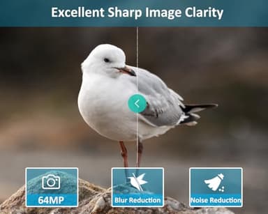 GardePro E5S Trail Camera, 64MP 1296p, HD Game Cameras with 100ft Night Vision, Ultra Fast 0.1s Motion Activated, Waterproof, Camo - Image 3