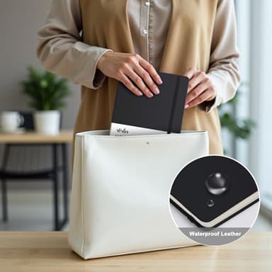 ViVin Lined Journal Notebooks for Work, 192 Pages, Medium 5.5 x 8.3 inch, College Ruled, A5 Hardcover Journaling Notebooks for Work, 3 Pack Bulk - Image 4