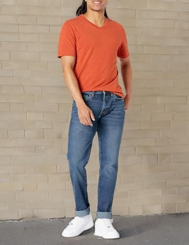 Amazon Essentials Men's Slim-Fit Jeans - Discontinued Colors, Vintage Wash, 31W x 34L - Image 6