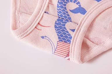 Family Feeling Little Girls Underwears Toddler Soft 100% Cotton Panties Little Girls' Undies Assorted Underwear (Pack of 6) Size 3T 4T - Image 5