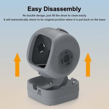 Automatic Self-Cleaning Cat Litter Box with APP-Controlled, Weight Tracking – 86L Ultra-Quiet, Smart Health Monitor, and Safe Anti-Pinch Design (Assembly Required) -Mid Grey - Image 7