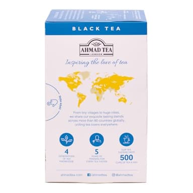 Ahmad Tea Black Tea, Cold Brew Lemon and Lime Teabags, Iced Tea, 20 ct (Pack of 1) - Caffeinated and Sugar-Free - Image 4