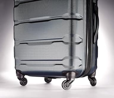 Samsonite Omni PC Hardside Expandable Luggage with Spinner Wheels, Navy, 3-Piece Set (20/24/28) - Image 3