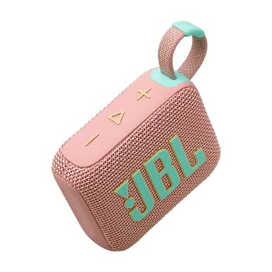 JBL Go 4 - Ultra-Portable, Waterproof and Dustproof Bluetooth Speaker, Big Pro Sound with Punchy bass, 7-Hour Built-in Battery, Made in Part with Recycled Materials (Pink) - Image 2