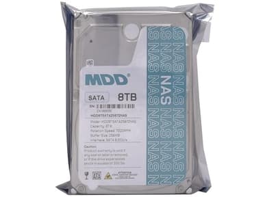 MDD MAXDIGITALDATA MDD (MDD8TSATA25672NAS) 8TB 7200RPM 256MB Cache SATA 6.0Gb/s 3.5-inch Internal NAS Hard Drive (Renewed) - Image 5