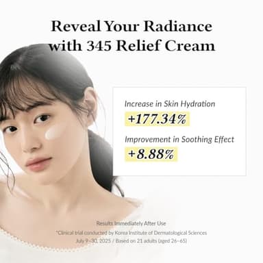 Dr.Althea 345 Relief Cream | Moisturizer for Soothing Recovery and Blemish Care with Tea Tree Leaf Water & Niacinamide | Korean Vegan Skin Care for All Skin Types, 1.69 Fl Oz (Ver.2 - Pack of 1) - Image 5