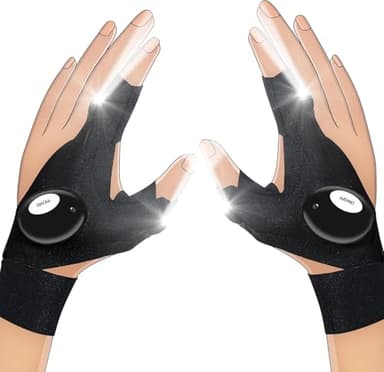 Cool Sewing Kit Gifts for Grandma, Mom, Friend, Adults, Beginner, Emergency,Sewing Supplies with Thread, Scissors, Needles,Flashlight Gloves for Extra Precision Lighting in Sewing Craft Small Repairs - Image 2