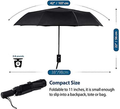 SY COMPACT Travel Umbrella Windproof Automatic Umbrellas Small Compact UV Sun Protection Factory Outlet Umbrella - Image 3