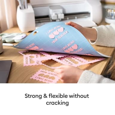 Cricut LightGrip Mat Pack (6 Count, 12in x 12in) - for Explore & Maker Machines - Ideal for Standard Paper, Light cardstock & More - Image 4