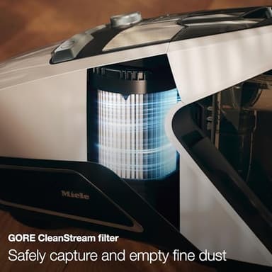 Miele Blizzard CX1 Turbo Team Bagless Canister Vacuum, Tech Blue - Portable, Household - Image 7