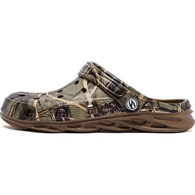 HOBIBEAR Unisex Garden Clogs Shoes Slippers Sandals for Men (Walnut,Women 12.5/Men 11.5) - Image 2