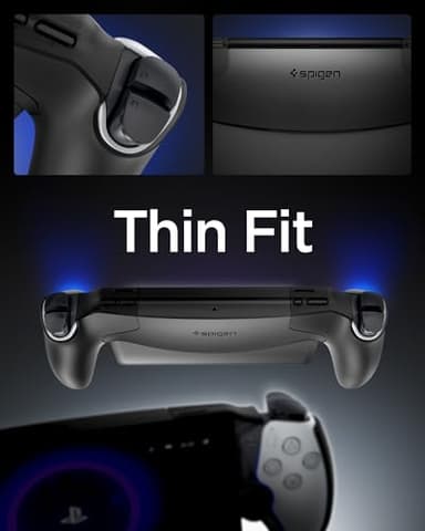 Spigen Thin Fit Designed for PlayStation Portal Remote Player Case - Black - Image 2
