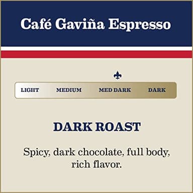 Café Gaviña Espresso Roast Ground Coffee: Rich, Dark Roast Blend with Spicy, Dark Chocolate Notes -For Espresso Machines, Lattes, and Cappuccinos- 10 oz Can - Image 2