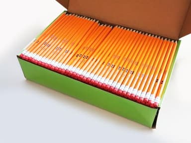 S & E TEACHER'S EDITION 360pcs Pre-sharpened Pencils with eraser top, No.2 pencils #2 HB pencil, Golf, Classroom, Pew, Back to school, 360 pcs/box - Image 4