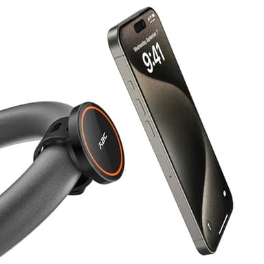 A2C Gym Fitness Phone Mount for MagSafe - 17 N54 Strong Magnets Stable and Secure Phone Mount with Adjustable Strap, Compatible with Gym Equipment, Stroller, Shopping Cart, Exercise Bikes - Image 1