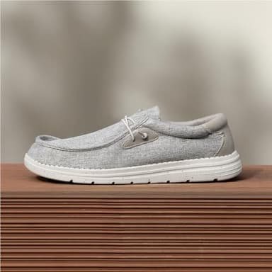 Bruno Marc Men's Casual Slip-on Loafers Stretch Shoes,Size 12,Beige,BLS211 - Image 3