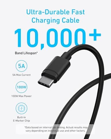 Anker 45W USB C Charger Block, PPS Fast Charger with USB-C Cable for iPhone 17/16 and More Series, iPad, Galaxy S24 Ultra (2-Pack 5 ft Cable Included) - Image 5