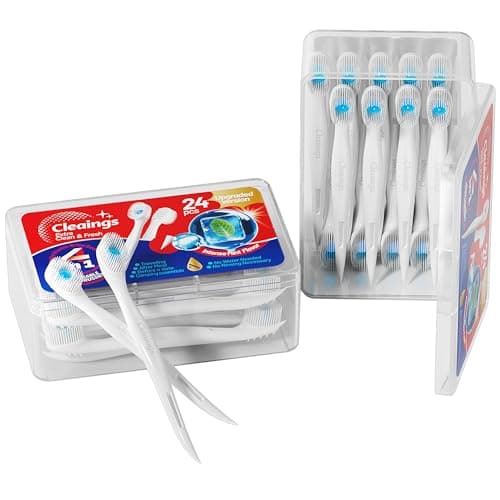 cleaings® Mini Disposable Toothbrush Set with Toothpaste – Travel Essentials, Portable Toothbrush for Women & Men, Camping, Road Trip, Vacation, 24 Count-Intense Mint Flavor（Pack of 1） - Image 1