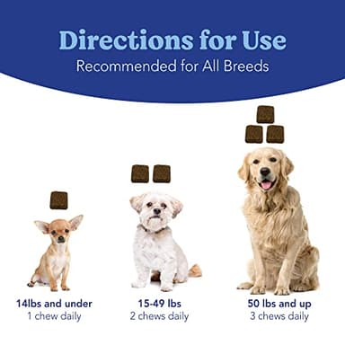 Angels’ Eyes Natural Tear Stain Prevention Soft Chews for Dogs | Chicken Flavor| For All Breeds | No Wheat No Corn | Daily Supplement | Proprietary Formula - Image 4